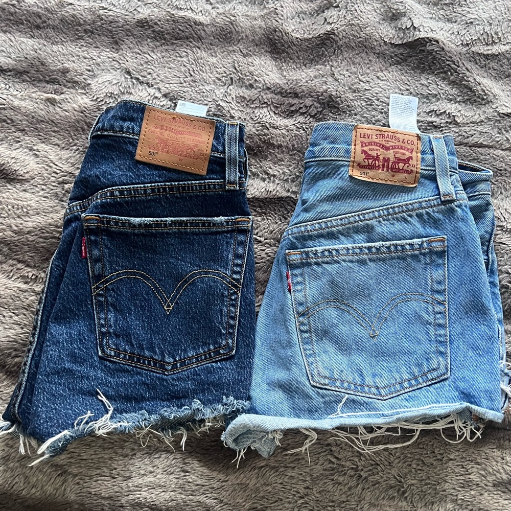 Women’s Levi 501 shorts